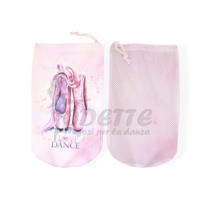 Pointe shoes bag pink