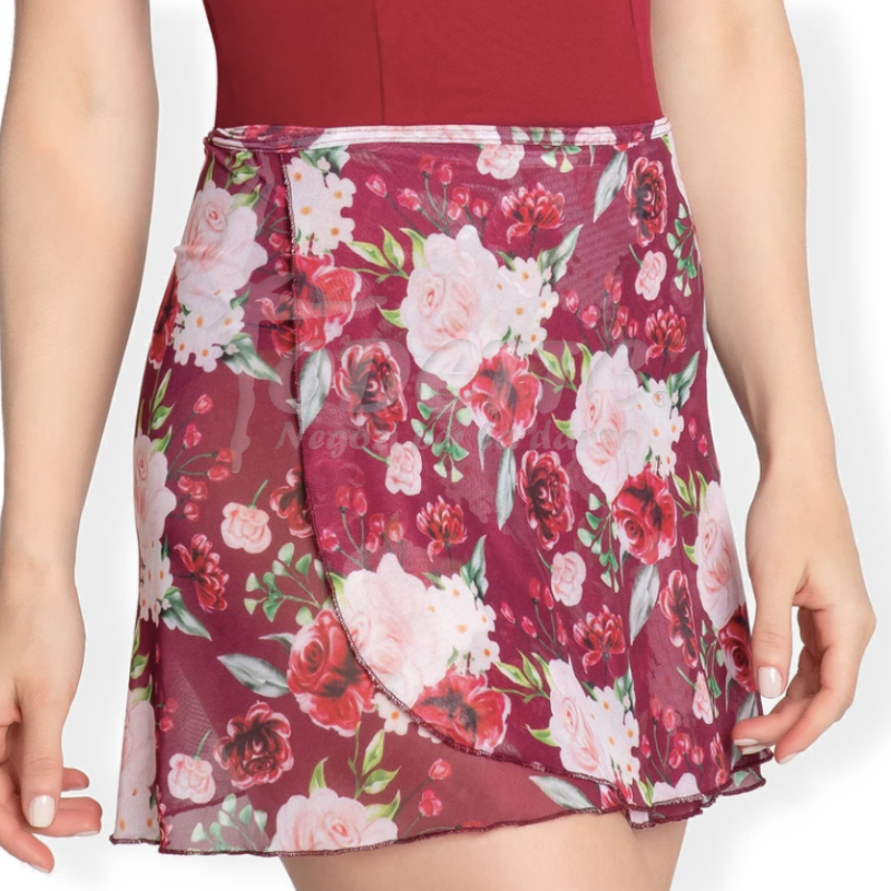 So Dança floral skirt rde-2218